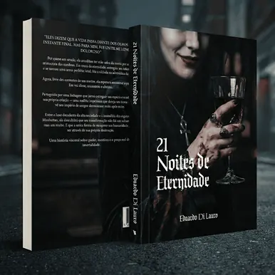 Capa do livro 21 Noites de Eternidade