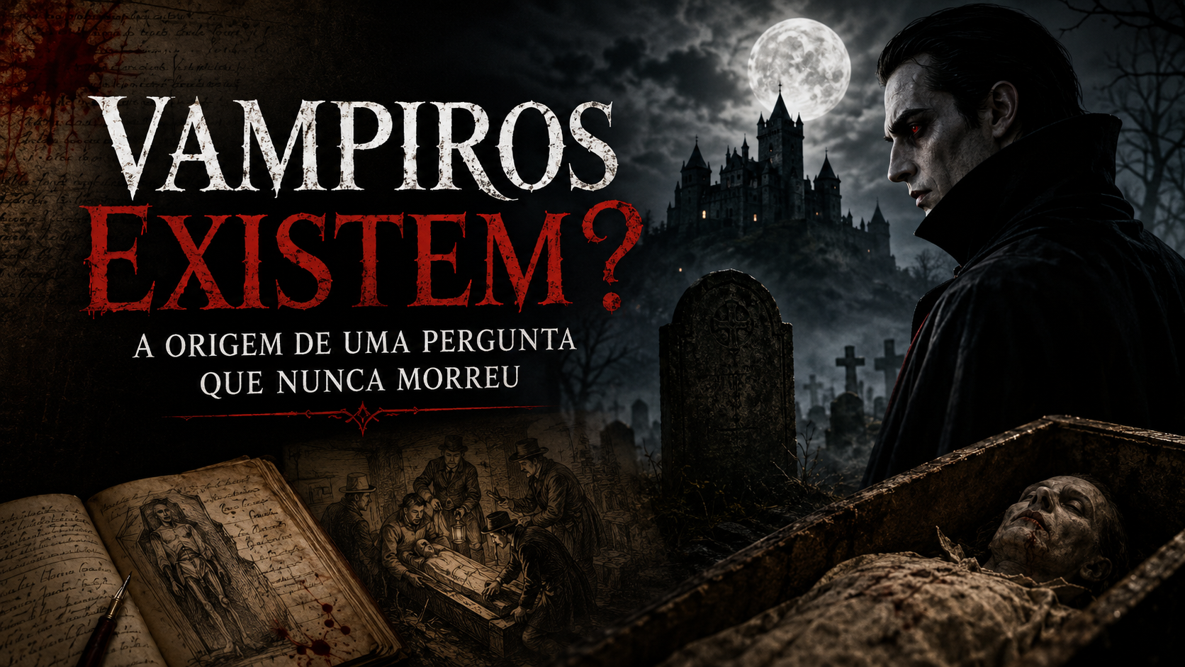 Vampiros Existem? A Origem de uma Pergunta Que Nunca Morreu